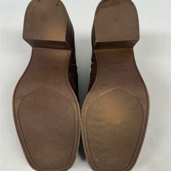 Crown Vintage Hashel Bootie, Square Toe, Brown Leather, Size 9, worn twice - Picture 3 of 5